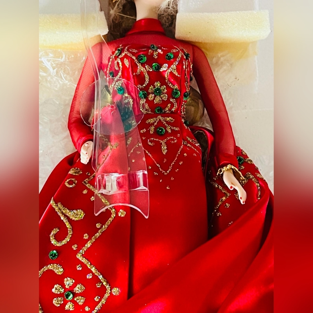 Vintage holiday gift holiday porcelain Barbie collection Barbie limited edition - Picture 4 of 14